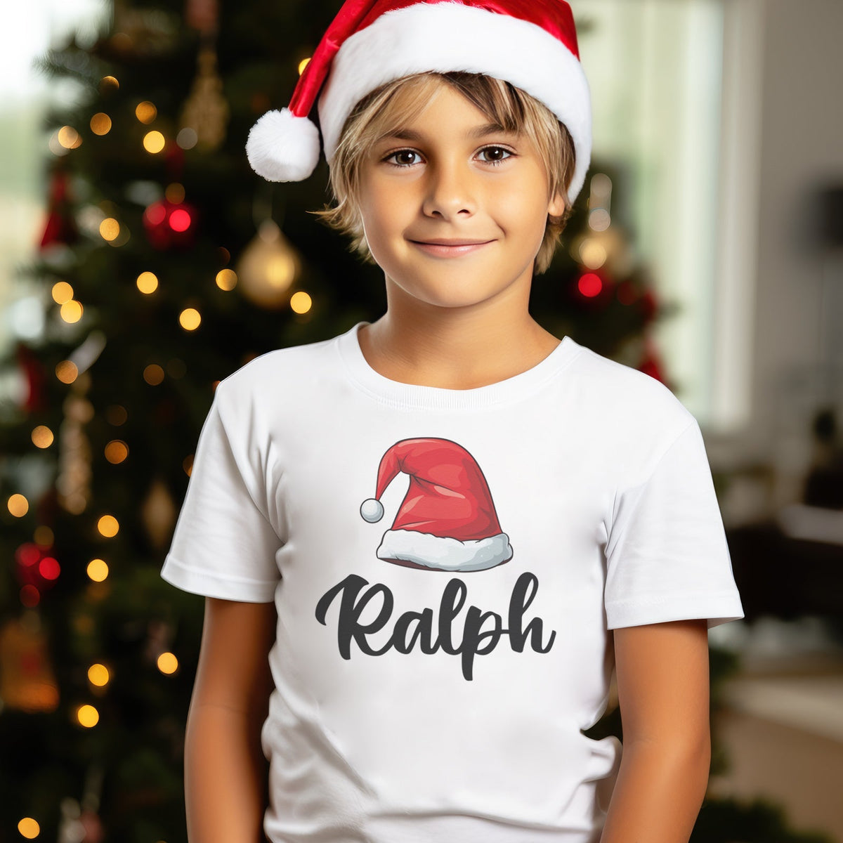 Personalised Christmas Kids T-Shirts