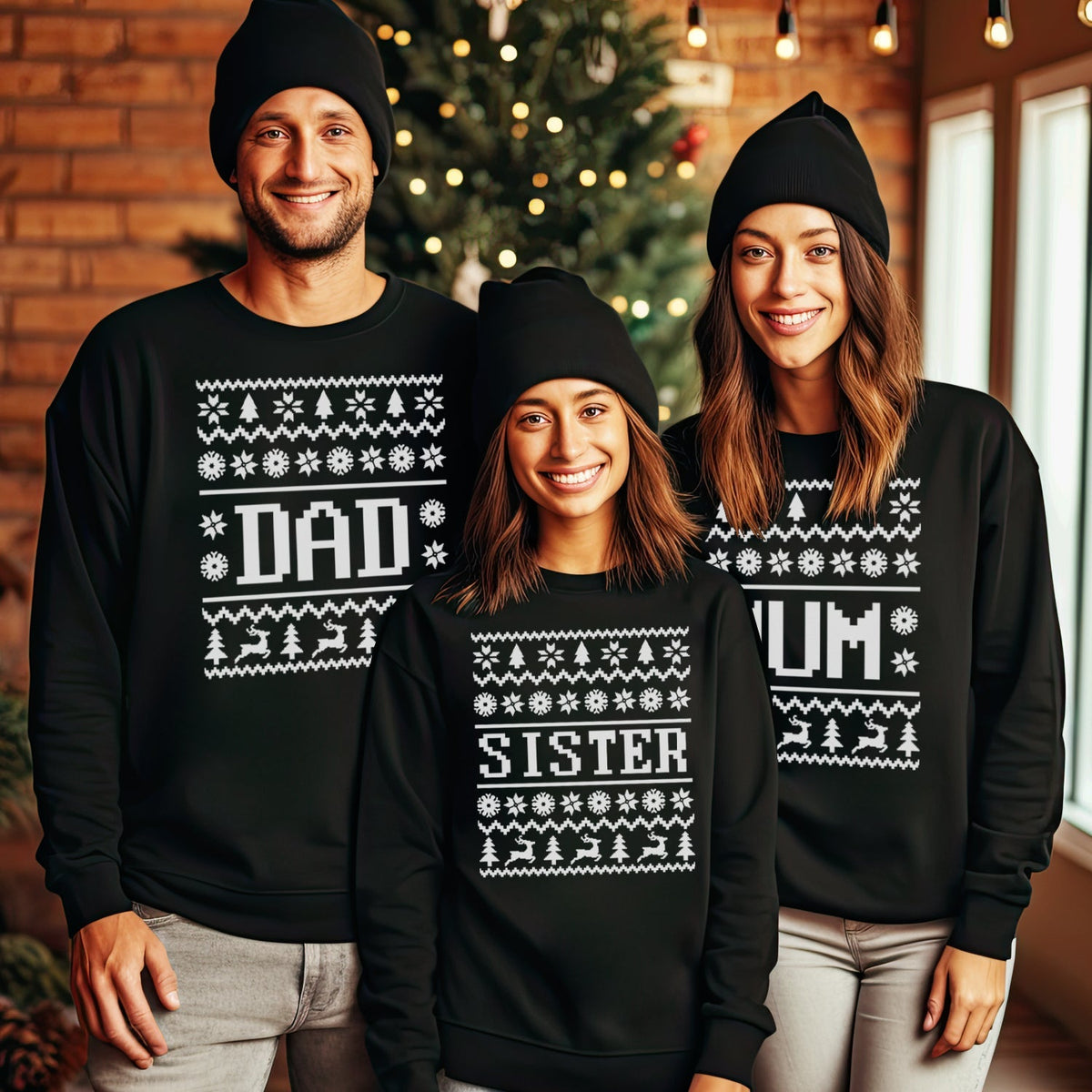 Christmas Family Matching Sweaters