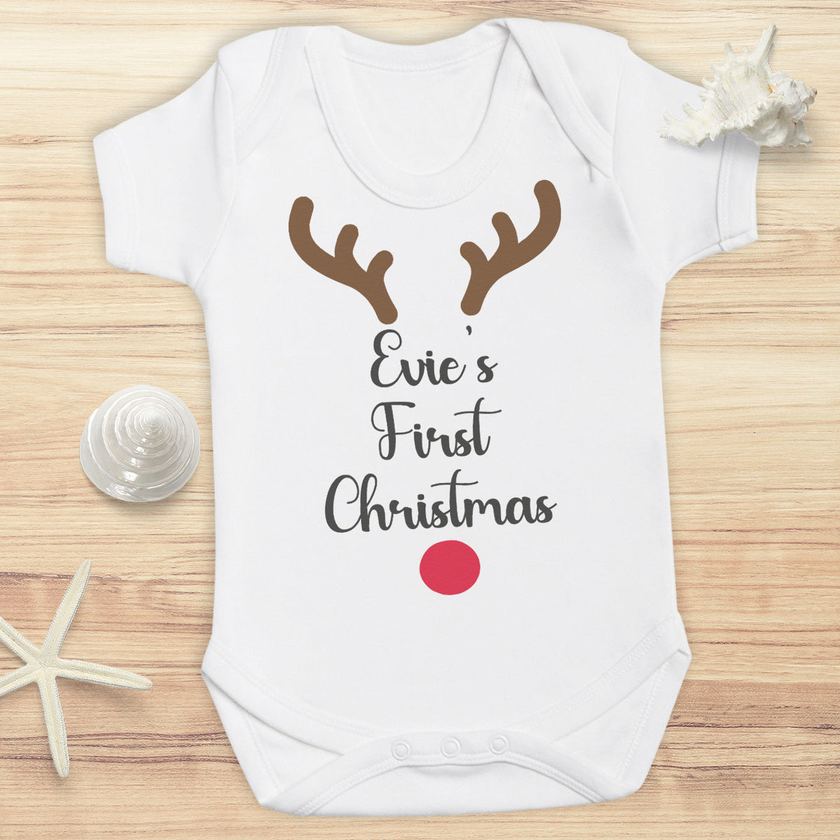 Personalised Christmas Baby Clothing