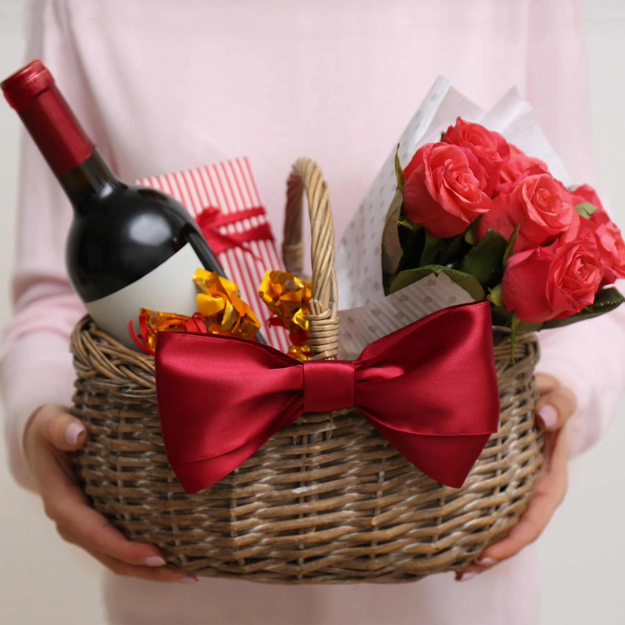 Hamper Basket Gift Wrapping