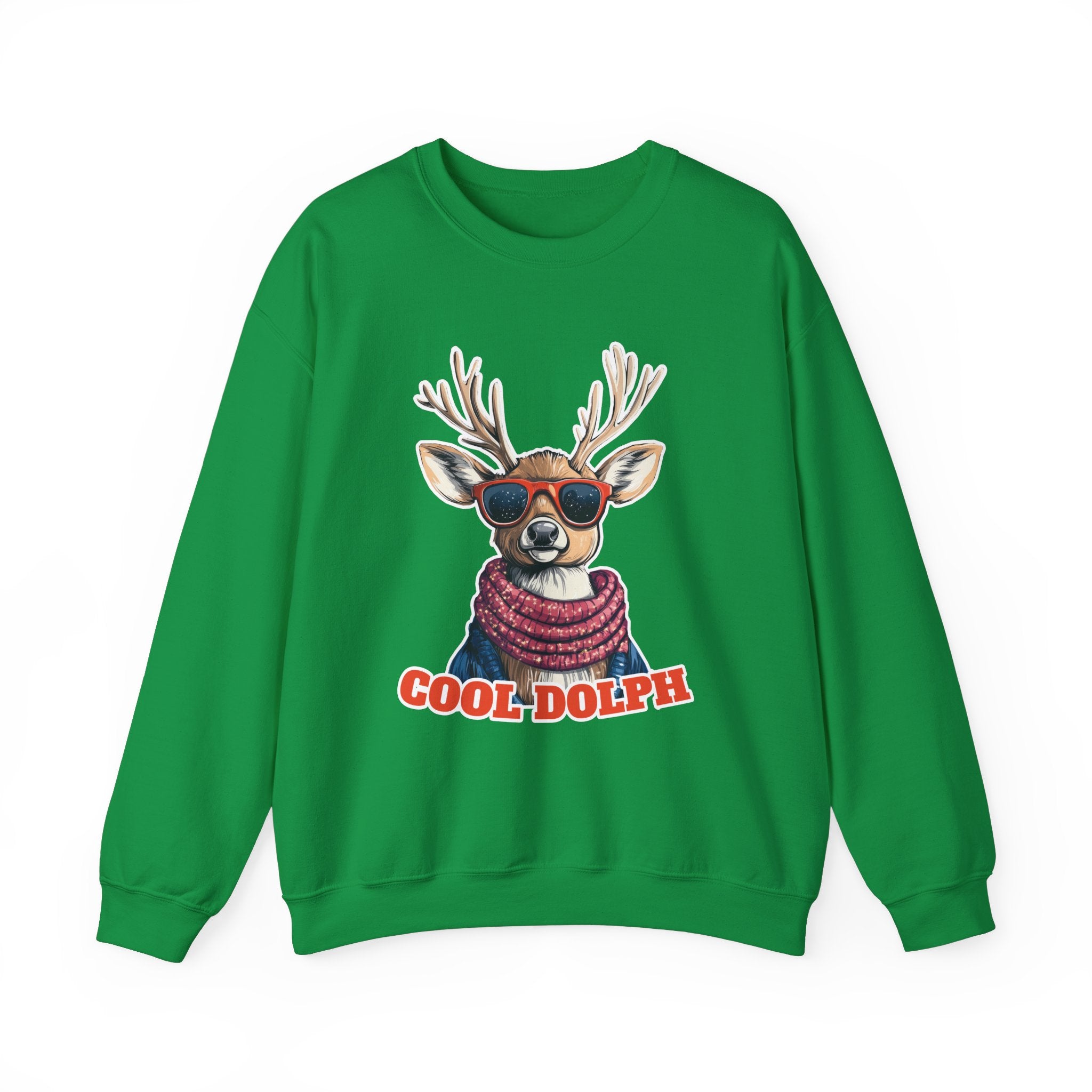 Cool Dolph - Christmas Sweater - Christmas Jumper Sweatshirt - All Sizes