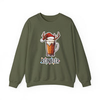 Reinbeer Outline - Christmas Sweater - Christmas Jumper Sweatshirt - All Sizes