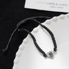 Innovative Braided Rope Bracelet with Heart Projection Gem - Photo Projection Unique Gift