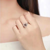 Exquisite and Elegant Heart-shaped Two-in-one Diamond Projection Gem Ring - Photo Projection Unique Gift