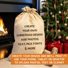 PERSONALISED - Printed Santa Sack with Text, Photos, anything!