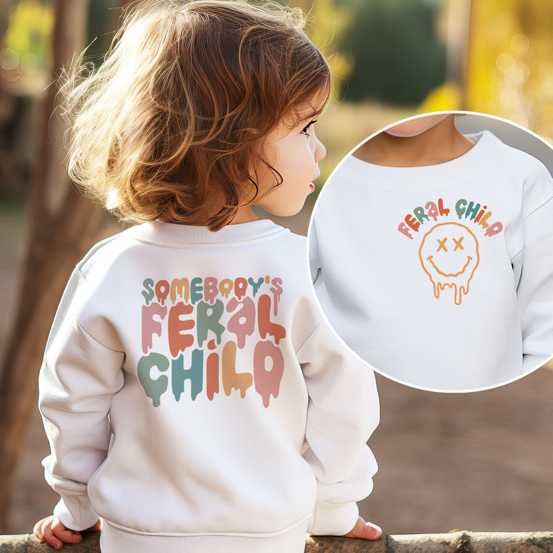 Somebody's Feral Child - Retro Colours - Baby & Kids - All Styles & Sizes