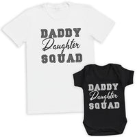 Daddy Daughter Squad - Baby / Kids T-Shirt & Men's T-Shirt - (Sold Separately)