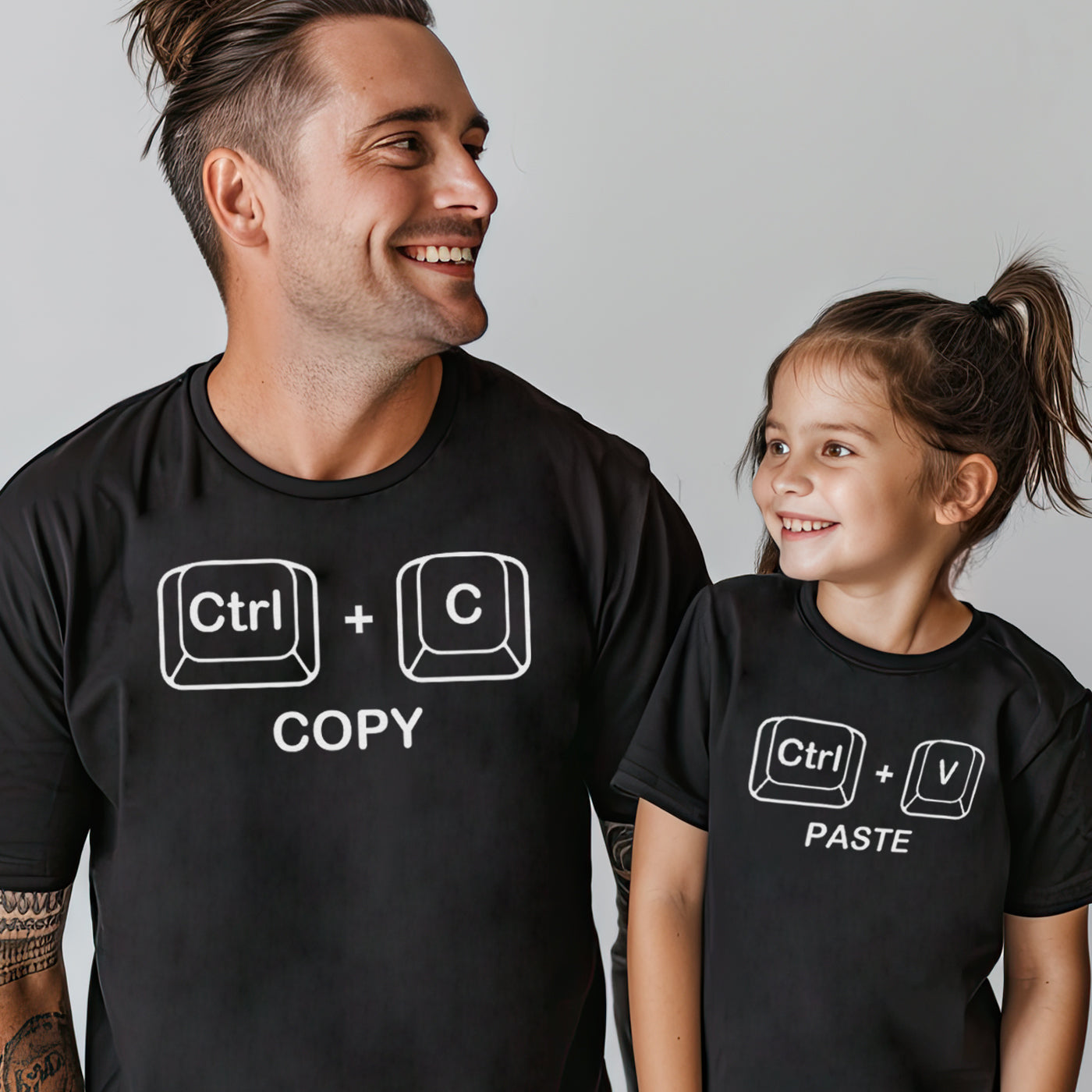 Copy & Paste Image & Text - Baby / Kids T-Shirt & Men's T-Shirt - (Sold Separately)