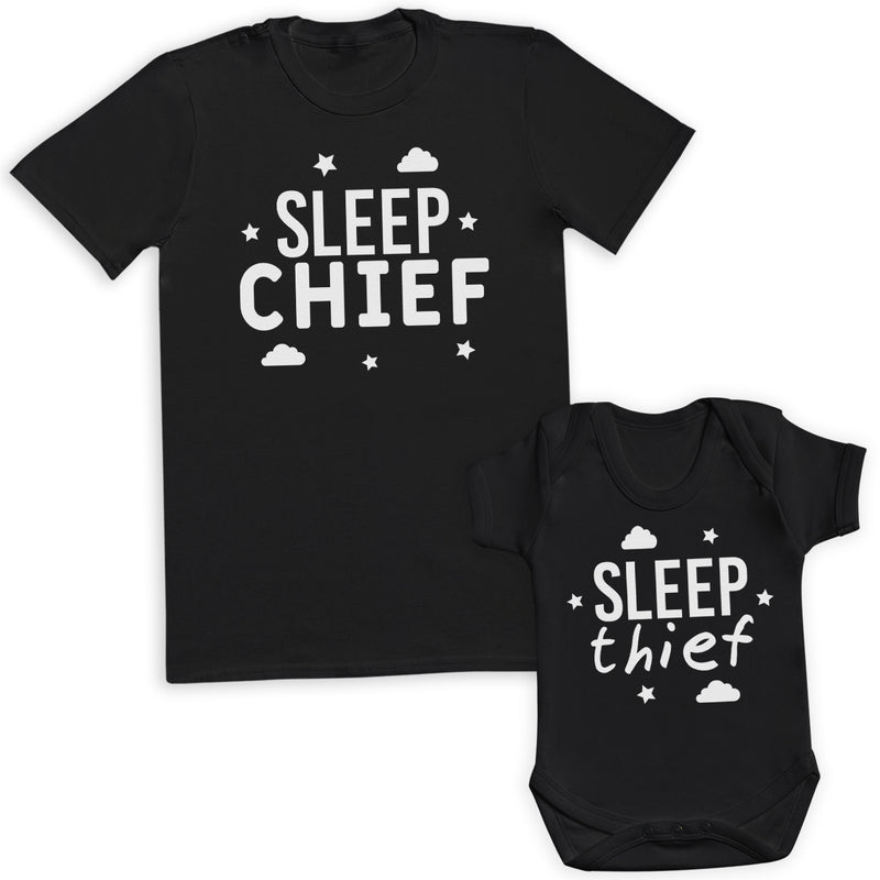 Sleep Chief and Sleep Thief - Baby / Kids T-Shirt & Men's T-Shirt - (Sold Separately)