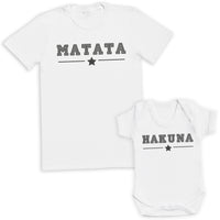 Matata Hakuna - Baby / Kids T-Shirt & Men's T-Shirt - (Sold Separately)