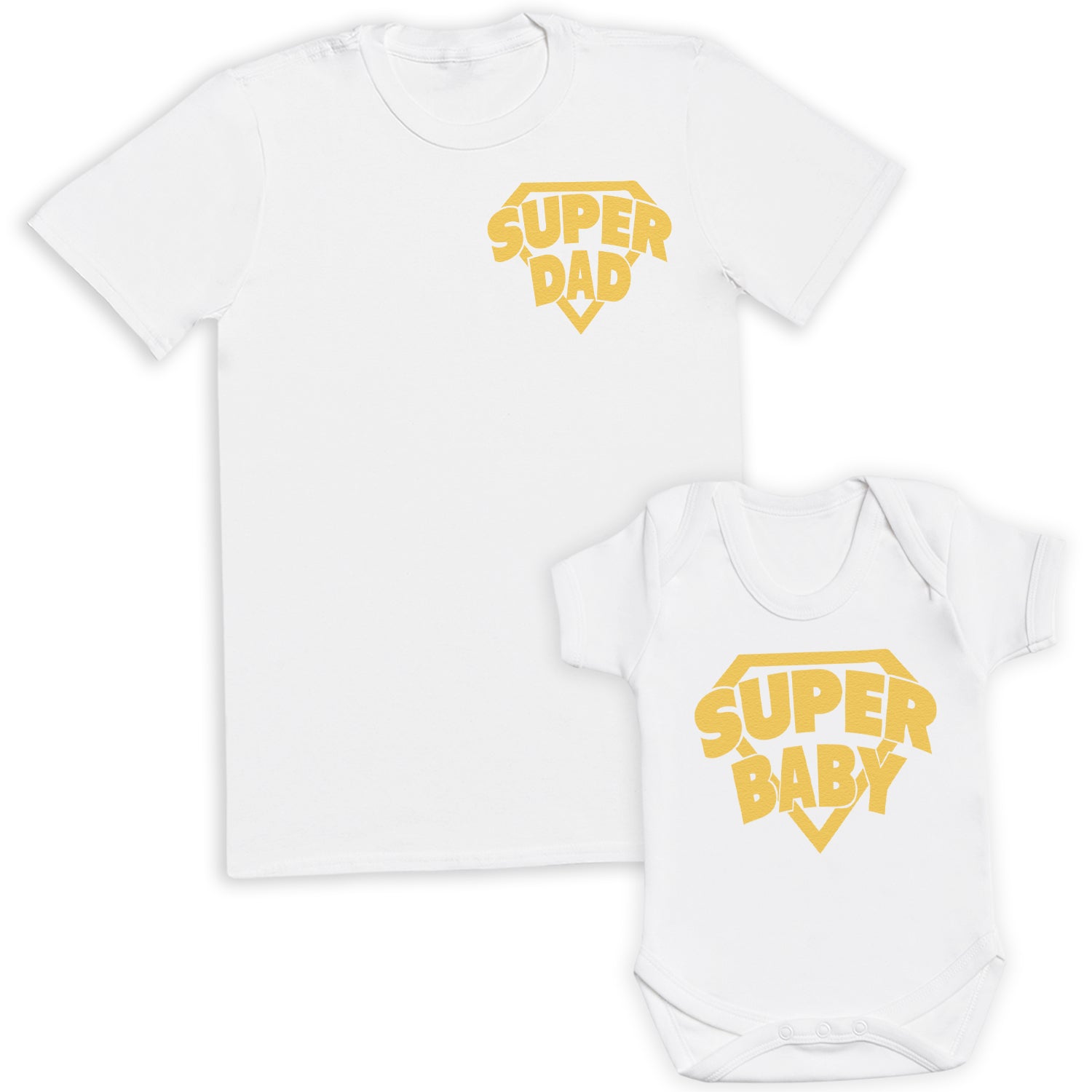 Super Baby Baby Gift Set - Matching Gift Set - Baby T-Shirt / Kids T-Shrit