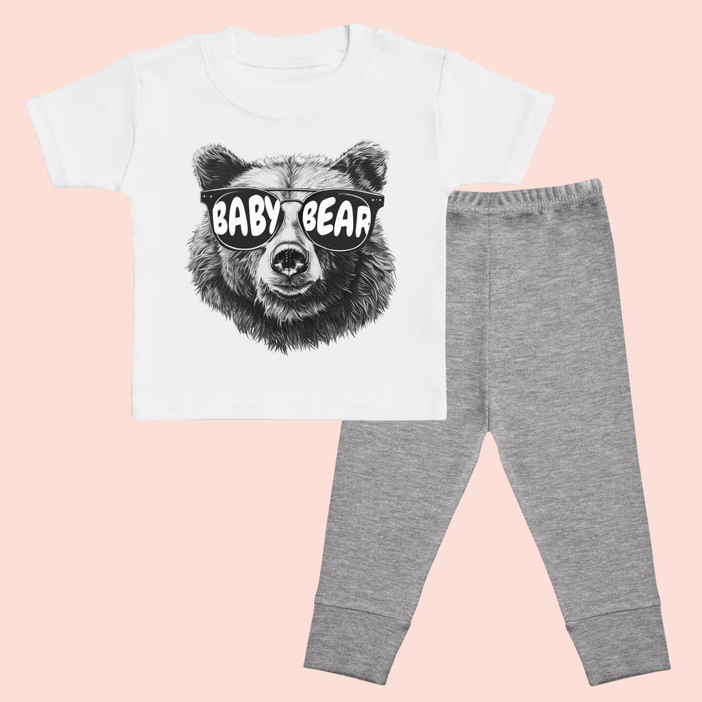 Baby Bear - Matching Set - Bottoms & Tee - 0 Months to 24 Months