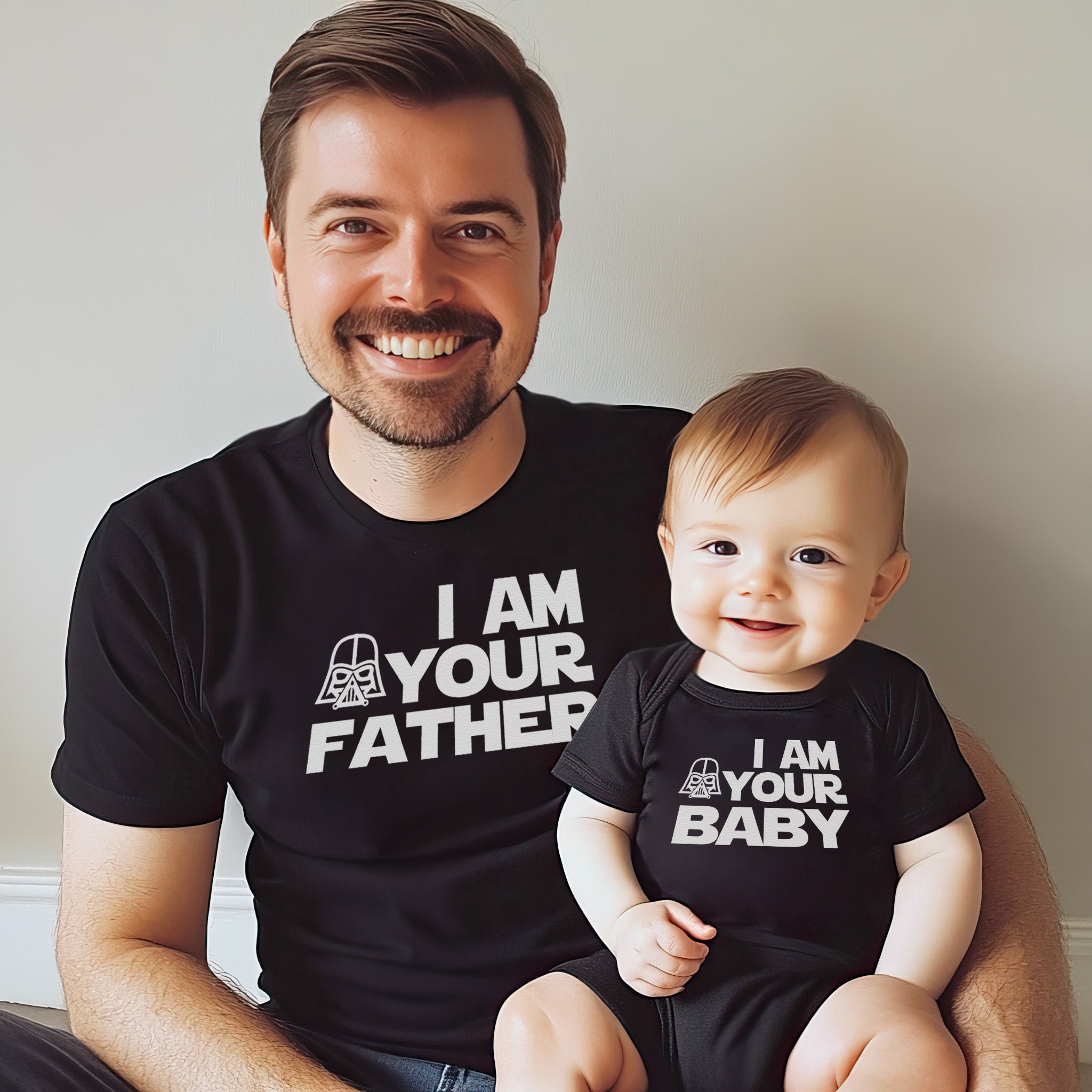 I Am Your Father & Baby - Baby / Kids T-Shirt & Men's T-Shirt - (Sold Separately)