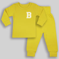 Plain Loungewear Set - Yellow - 0 months to 7 years