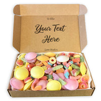 PERSONALISED Your Own Text Script - Personalised Sweets Box