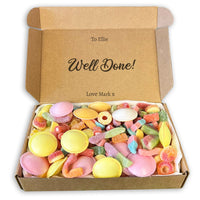 PERSONALISED Well Done - Sweet Treat Fizzy Box - Personalised Sweets Box