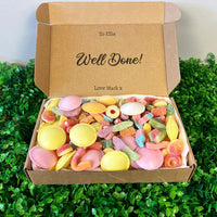 PERSONALISED Well Done - Sweet Treat Fizzy Box - Personalised Sweets Box