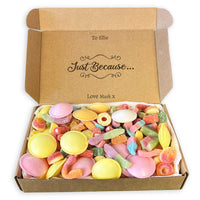 PERSONALISED Just Because Scripted - Personalised Sweets Box