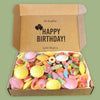 PERSONALISED Happy Birthday with Balloons - Personalised Sweets Box