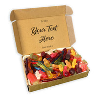 PERSONALISED Your Own Text Script - Personalised Sweets Box