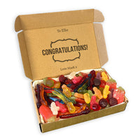 PERSONALISED Congratulations - Sweet Treat Fizzy Box - Personalised Sweets Box