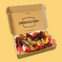 PERSONALISED Congratulations - Sweet Treat Fizzy Box - Personalised Sweets Box