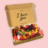 PERSONALISED I Love You - Sweet Treat Fizzy Box - Personalised Sweets Box