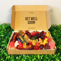 PERSONALISED Get Well Soon Bold - Personalised Sweets Box