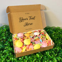 PERSONALISED Your Own Text Script - Personalised Sweets Box