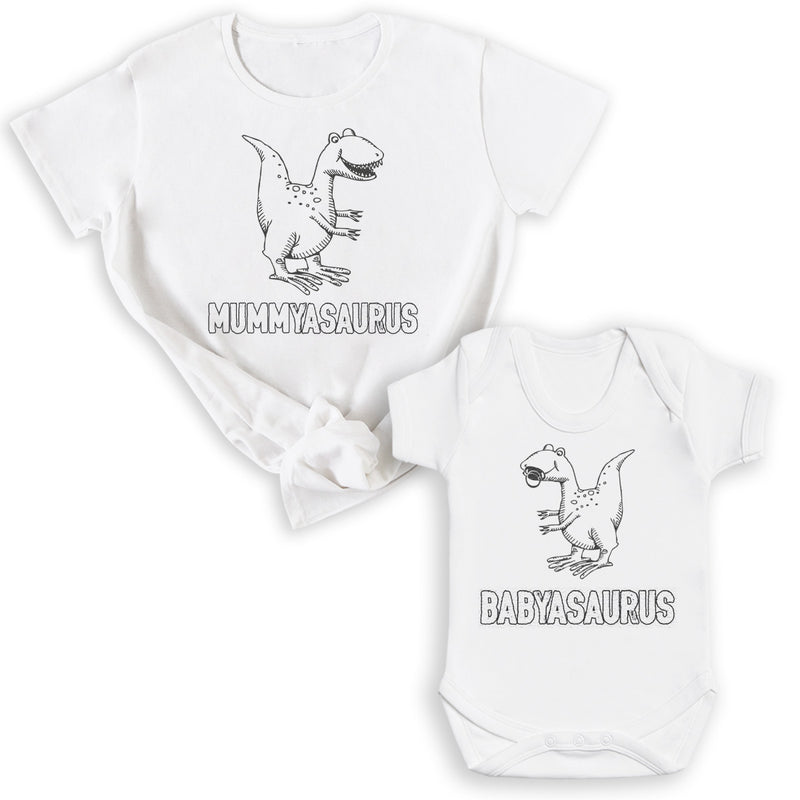 Babyasaurus - Matching Gift Set - Baby Bodysuit