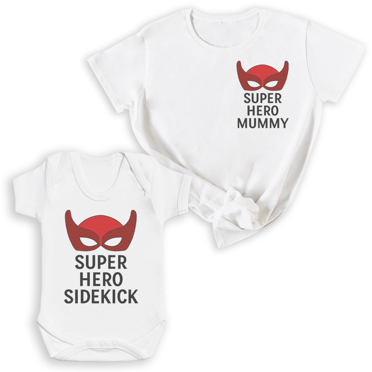 Super Hero Sidekick - Matching Gift Set - Baby Bodysuit