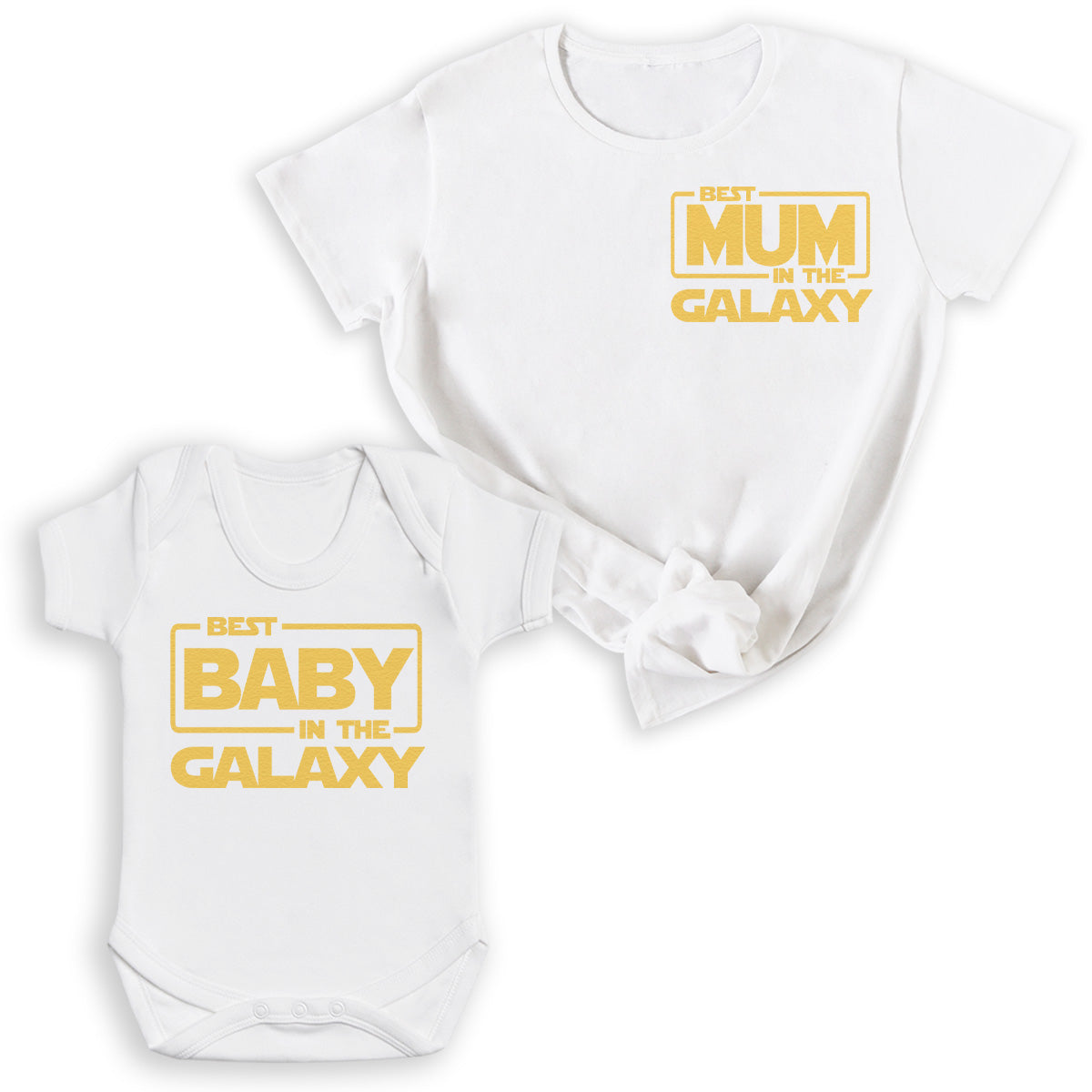 Best Baby In The Galaxy - Matching Gift Set - Baby Bodysuit