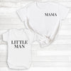 Little Man - Matching Gift Set - Baby Bodysuit