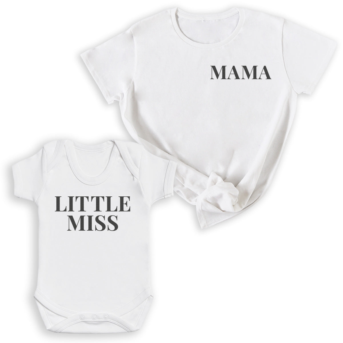 Little Miss - Matching Gift Set - Baby Bodysuit