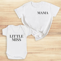 Little Miss - Matching Gift Set - Baby Bodysuit