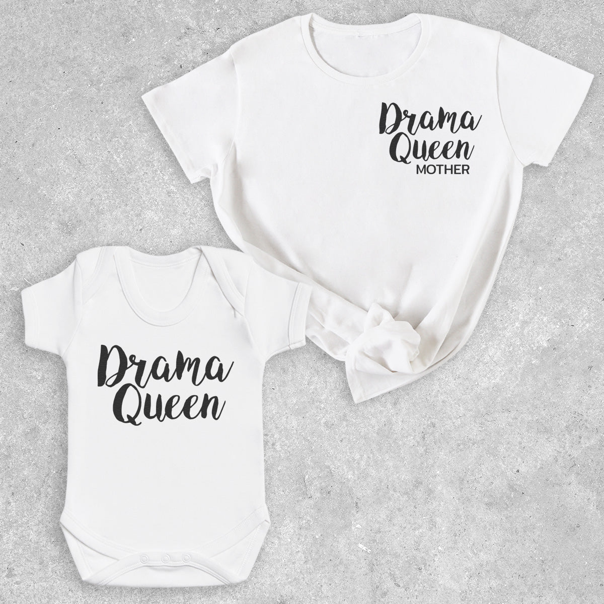 Drama Queen - Matching Gift Set - Baby Bodysuit