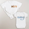 Baby Blue Puppy - Matching Gift Set - Baby Bodysuit