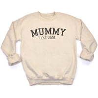 PERSONALISED Mummy EST- All Styles - Mum T-Shirt, Sweater & Hoodie