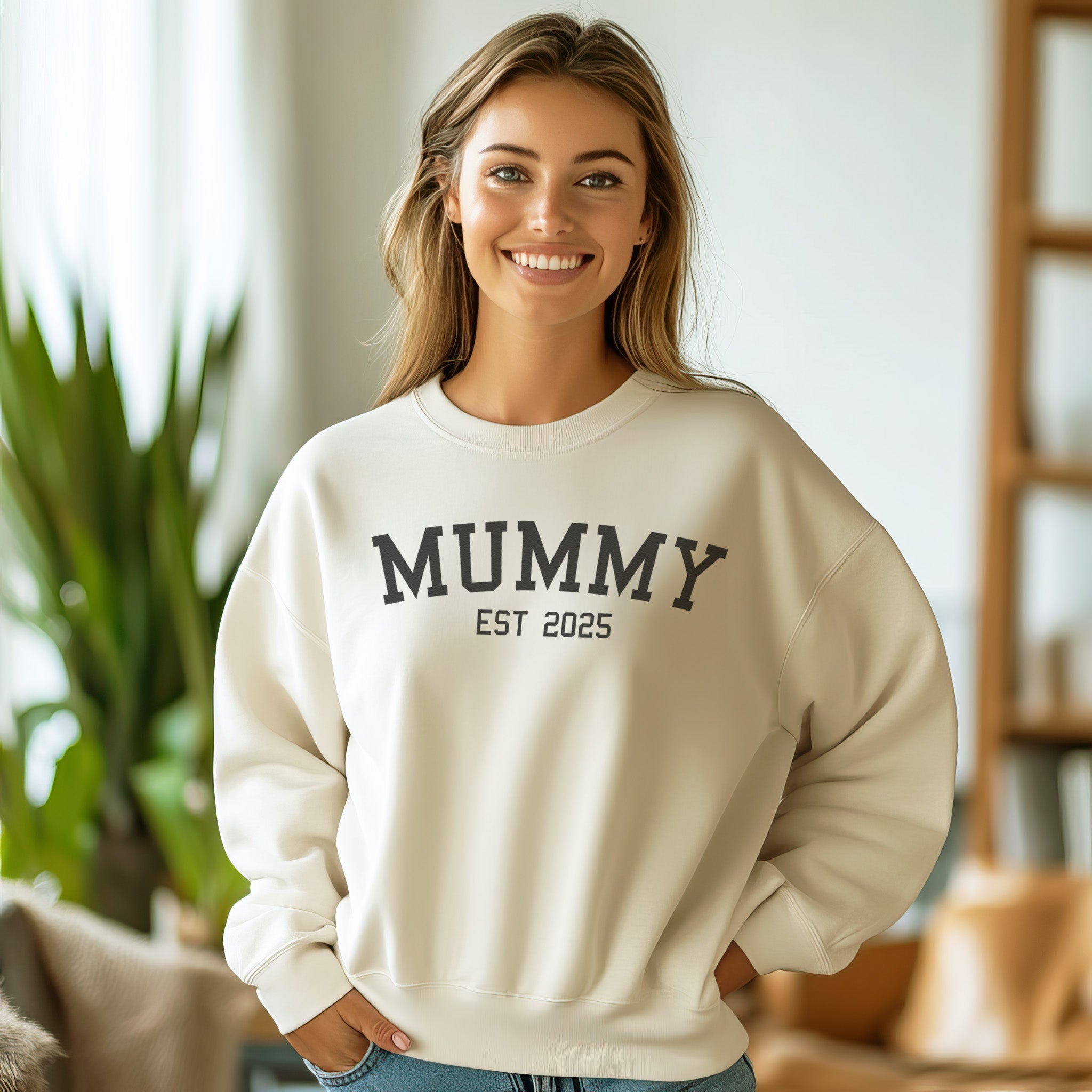 PERSONALISED Mummy EST- All Styles - Mum T-Shirt, Sweater & Hoodie