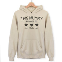 PERSONALISED This Mummy Belongs To... - All Styles - Mum T-Shirt, Sweater & Hoodie