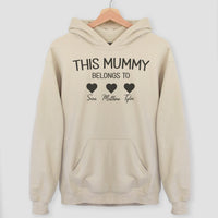 PERSONALISED This Mummy Belongs To... - All Styles - Mum T-Shirt, Sweater & Hoodie