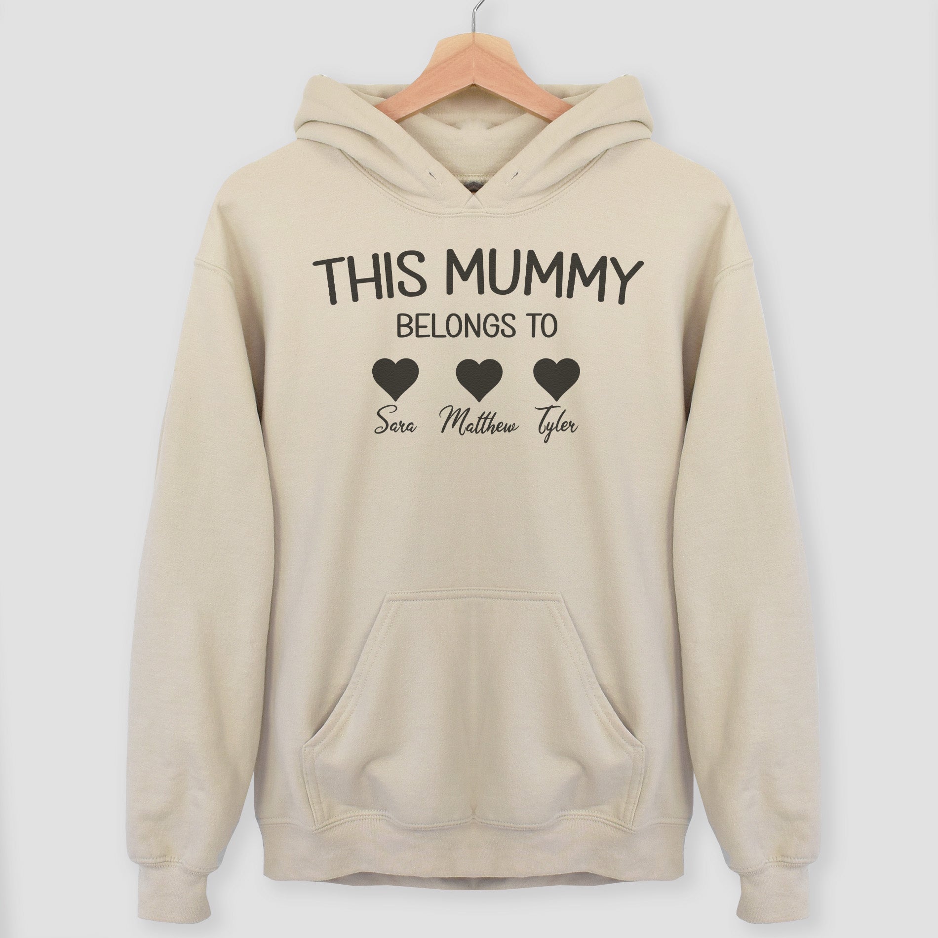 PERSONALISED This Mummy Belongs To... - All Styles - Mum T-Shirt, Sweater & Hoodie