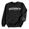 PERSONALISED Mummy Est & Sleeve Name Print - All Styles - Sweater & Hoodie