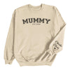 PERSONALISED Mummy Est & Sleeve Name Print - All Styles - Sweater & Hoodie