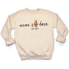 PERSONALISED Mama Bear EST - All Styles - Mum T-Shirt, Sweater & Hoodie