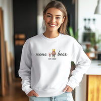 PERSONALISED Mama Bear EST - All Styles - Mum T-Shirt, Sweater & Hoodie