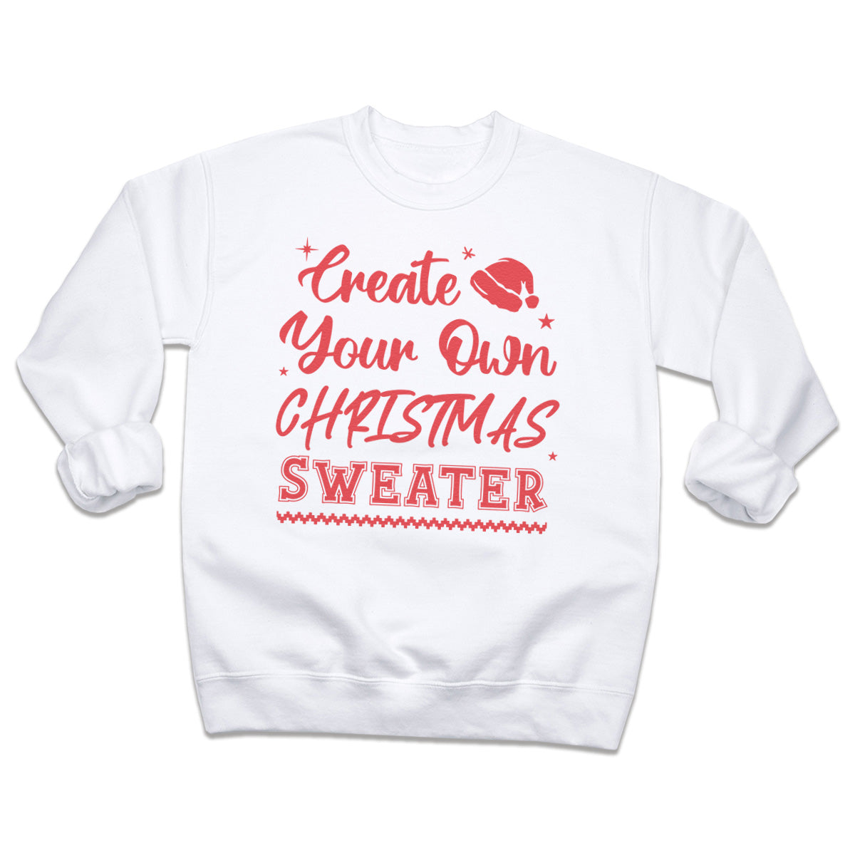 PERSONALISED - Printed Christmas Sweater with Text, Photos, anything! - All Kids & Adult Sizes