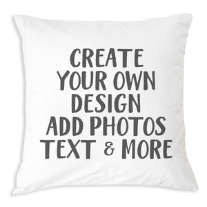 PERSONALISED - Printed Cushion with Text, Photos, anything!