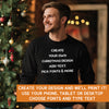 PERSONALISED - Printed Christmas Sweater with Text & Choice of Fonts! - All Kids & Adult Sizes