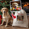 Personalised Photo & Name Christmas Gifts From Santa Paws - Christmas Santa Sack